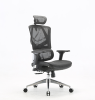 Chaise de bureau exécutive ergonomique moderne et réglable en velours avec base chromée pour usage professionnel par Zoyue Bower Modèle BH-I Shape