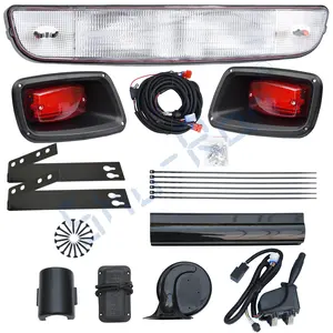 EZGO TXT Golf Warenkorb Einstellbar Deluxe Licht Kit Schwanz Lichter, Halogen Scheinwerfer