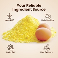 Poudre d'œuf entier pasteurisée de qualité alimentaire, riche en protéines, pour pâtisserie, mayonnaise, gâteaux et crèmes glacées, en gros, marque privée, OEM