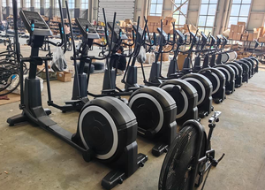 Équipement de fitness commercial pour salle de sport, <span class=keywords><strong>Elliptique</strong></span> ASJ 9300, <span class=keywords><strong>Elliptique</strong></span> électrique en acier avec inclinaison automatique pour salle de sport et usage domestique - Product Image 4