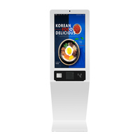 Kiosque d'enregistrement hospitalier en libre-service Genevinon, écran tactile, enregistrement en libre-service avec numérisation de passeport et paiement
