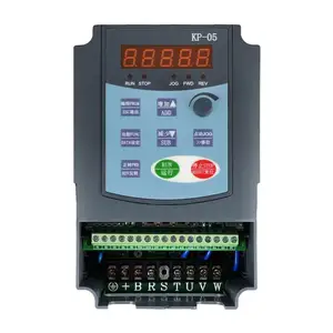 VFDから110v 11kw 15hp 630kw vfd220v周波数インバーターモーターは単相から3相へのコンバーターを駆動します