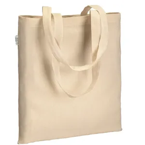 Borsa shopper in cotone biologico, merchandising sostenibile - Product Image 1