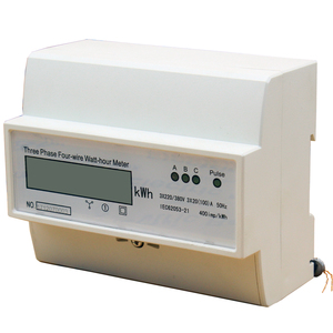 Nhà Máy Chất Lượng 7P Ba Giai Đoạn Din Rail Điện Thông Minh Analog Năng Lượng Kỹ Thuật Số <span class=keywords><strong>Meter</strong></span>/<span class=keywords><strong>Kwh</strong></span> Năng Lượng <span class=keywords><strong>Meter</strong></span>/Kilo Watt Giờ <span class=keywords><strong>Meter</strong></span> - Product Image 2