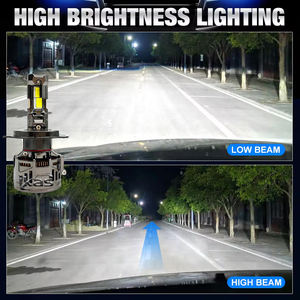 IKAS Usine High Low Beam H4 H19 H13 9007 Voiture Led Phares Avant H4 Led Phare pour <span class=keywords><strong>Moto</strong></span> H4 Led Phare 50000LM - Product Image 5