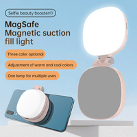 Lampe d'appoint magnétique pliable K10 réfléchissante pour téléphone portable, température de couleur réglable pour le streaming en direct et la photographie