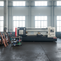 Tour à lit plat automatique CMC CK6180-1000 2000 3000 4000 GSK Fanuc Siemens