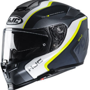 Casco Integral RPHA 70 - Acabado Opaco de Fibra Compuesta Blanco/Amarillo/Negro - Product Image 1