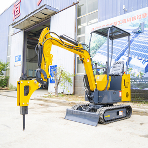 รถขุดขนาดเล็กสำหรับใช้ในครัวเรือนยี่ห้อ New Hengwang รุ่น Crawler Excavator Bagger ได้รับการรับรองมาตรฐาน CE และ EPA มาตรฐานไอเสียยูโร 5 แรงบิดสูง บุ้งกี๋ขนาด 0.025 ลูกบาศก์เมตร ความยาว 2600 มม. - Product Image 2