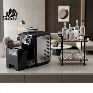 SOHEF Machine à glaçons et à smoothies 2 en 1 personnalisée OEM, sortie rapide de smoothies en 1 minute, machine automatique mini-flocons de neige carrés - Product Image 1