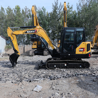 Penjualan Panas SY 60c Excavator Crawler Berkualitas Tinggi Hidrolik Harga Terjangkau