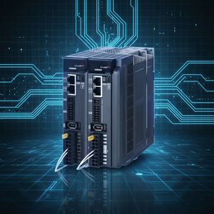 ชุดมอเตอร์และไดรฟ์ AC 220V ขนาด 2 กิโลวัตต์ พร้อมระบบควบคุมขั้นสูงด้วย EtherCAT สำหรับระบบอัตโนมัติทางอุตสาหกรรม รุ่น VS500BS012B Prof - Product Image 1