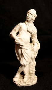 Estatua de <span class=keywords><strong>porcelana</strong></span> esmaltada blanca <span class=keywords><strong>Capodimonte</strong></span> del siglo XVIII figuritas masculinas y femeninas - Product Image 4