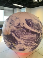 Ballon géant gonflable Globe terrestre/Ballon de planète en PVC gonflant à l'hélium