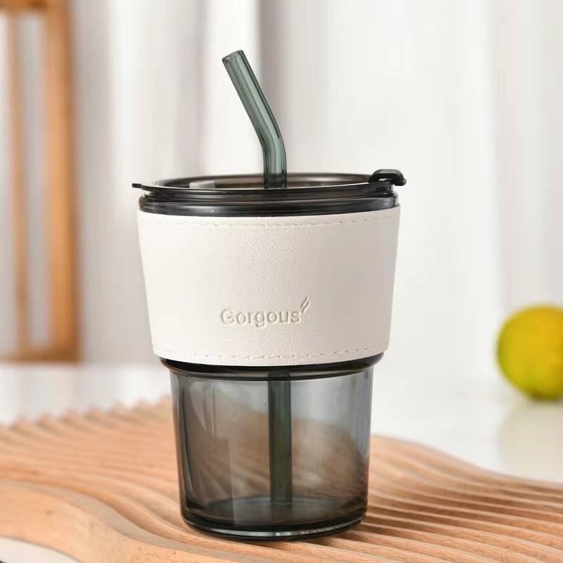 Smoke Gray Cup + White Sleeve