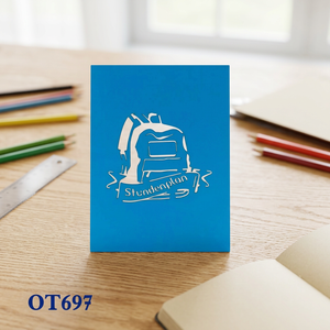 Best Seller Back School 3D Pop <b>Card</b> Custom Design Handicraft Paper Crafts Vietnam Wholesale Christmas Gifts Trending Matte - Product Image 5