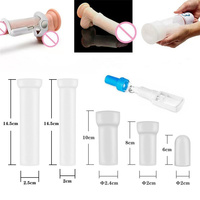 Capuchon de protection du gland de remplacement pour pompe à pénis, extenseur, masturbateurs masculins, manchons en silicone, accessoires, amplificateur pénien