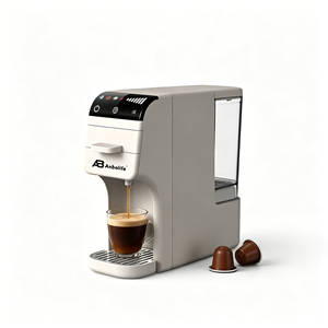 Máquina de Cápsulas Multiusos Programable Anbo Electric 6 en 1, Tanque de Agua de 0.6L, Uso en Hoteles Franceses, 1350W, Compatible <span class=keywords><strong>con</strong></span> Café Molido/DG/<span class=keywords><strong>Hielo</strong></span> - Product Image 1