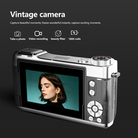 Cámara Digital WIFI 4K 30FPS con Pantalla IPS de 3.0'', 64MP, Enfoque Automático, Zoom 18x, CMOS, Antivibración, Compacta, para Vlogging y Fotografía, Gran Venta