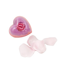 Bombes de bain bio personnalisées en forme de cœur - Colorées 100g pour usage domestique, cadeau relaxant pour spa