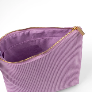 Velluto a coste porta tutta la borsa per il viaggio o uso quotidiano di velluto a coste borsa per il trucco custodia personalizzata in velluto a coste - Product Image 4
