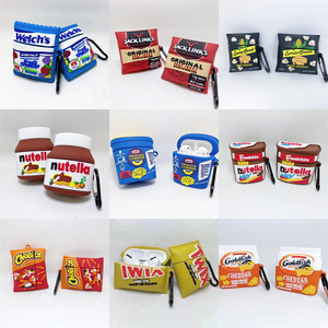 Nuevo diseño personalizado Candy Snacks Sports Drink Shape Funda protectora para auriculares para Apple <span class=keywords><strong>airpods</strong></span> pro 123 Generation - Product Image 2