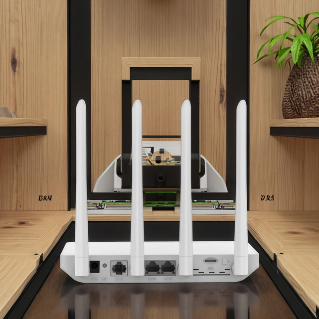Dual Band WiFi 4G Router with OpenWrt Nano SIM ESIM and 1 WAN 2 LAN Interface