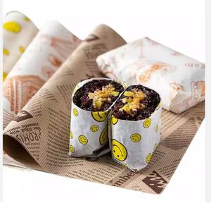 Custom Printed 34g Baking <b>Paper</b> Oil Proof Food <b>Wrapping</b> <b>Sheets</b> From Factory Direct - Product Image 6