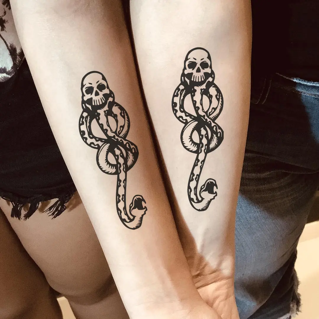 Harry Potter Death Eater Dark Mark Tijdelijke Tattoo
