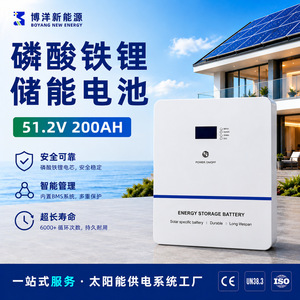 All-In-One Wall-<b>Mounted</b> 51.2V 200Ah LiFePO4 <b>Battery</b> Energy Storage For Home Use With Ce Un38.3 Certification - Product Image 3