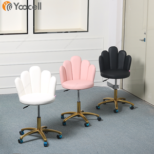 Selle hydraulique de haute qualité rose, selle médicale en silicone, tabouret pour Salon de coiffure - Product Image 4