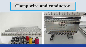 Équipement <span class=keywords><strong>de</strong></span> broderie <span class=keywords><strong>de</strong></span> motifs <span class=keywords><strong>de</strong></span> t-shirts Machine à broder industrielle multifonctionnelle Machine à broder par alphabet informatique RN-LS1 - Product Image 4
