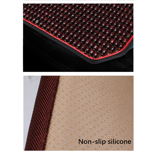 Xiangta ทุกฤดูกาลลูกปัดไม้หนังเบาะรถยนต์เดิมครอบคลุมรถอุปกรณ์ตกแต่งภายใน 9 ชิ้นที่กําหนดเองรถหุ้มเบาะ - Product Image 3