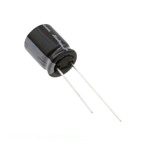 Condensateur radial traversant 100YXF33MEFCT810X12.5, capuchon en aluminium, 33uF 20% 100V TH 33uF - Product Image 1