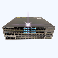 WS-C3750X-48P-L S E Original Nuevo Switch CISCOS 3750X de 48 Puertos POE para Datos LAN Base. Base IP/Base LAN/Servicios IP