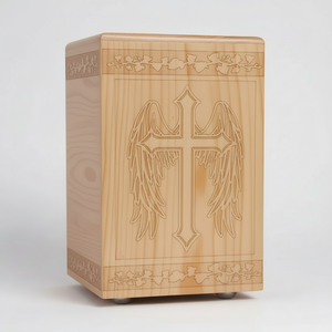 Urnas de cremación de madera hechas a mano para hombres y mujeres, urnas decorativas, urnas funerarias, urnas de entierro a bajo precio - Product Image 1