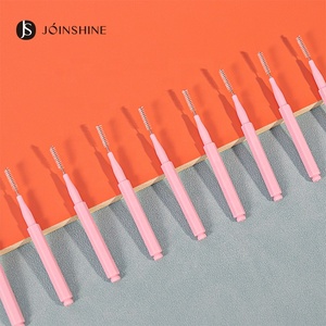 JOINSHINE Peine para Levantar Cejas Rosa, Cepillo Interdental, Aplicadores de Rímel, Cepillo Desechable para Cejas, Cepillos para Tinte de Cejas con Logotipo Personalizado - Product Image 1