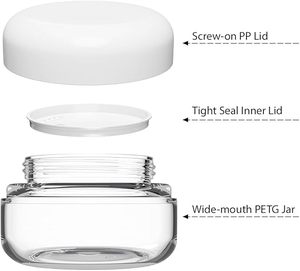 Du Lịch Kích thước <span class=keywords><strong>container</strong></span> cho đồ dùng cá nhân, 1 oz BPA miễn phí, <span class=keywords><strong>TSA</strong></span> phê duyệt mỹ phẩm lọ cho mặt tay cơ thể các loại kem lotion, và cho món quà - Product Image 3