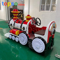 Train électrique miniature sans rails pour enfants et adultes, pour usage en centre commercial, 12 places, intérieur/extérieur