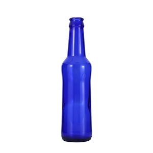 <span class=keywords><strong>Precio</strong></span> al por mayor Exportación 330ml 500ml 12oz Carbonatación Bebida Jugo Soda Embalaje Botella de cerveza artesanal de vidrio <span class=keywords><strong>azul</strong></span> - Product Image 1