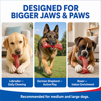 Juguete Futurista para Perros, Resistente y Divertido, para Masticar, para Mascotas Hiperactivas, Protección Superior Contra Mordidas