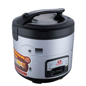 Olla <span class=keywords><strong>arrocera</strong></span> eléctrica portátil directa de fábrica, acero inoxidable negro, diseño de <span class=keywords><strong>Sushi</strong></span> asiático japonés, taza medidora, paleta para el hogar - Product Image 1