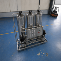 Filtre mécanique industriel en acier au carbone avec média sable de quartz, réservoir sous pression pour usine de traitement des eaux usées de teinture textile, 5000L/heure