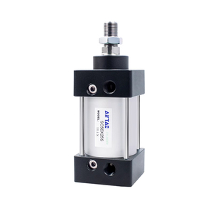 <span class=keywords><strong>Cylindre</strong></span> à piston double effet en aluminium AirTAC authentique, équipement d'automatisation industrielle, actionneur, tailles standard, machines - Product Image 6