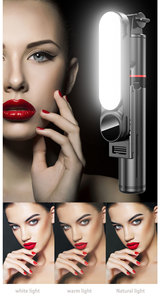 2025 Sản Phẩm Mới Bền L15 360 Độ Xoay Tripod Với LED Ánh Sáng Không Dây Ảnh Tự Sướng Thanh Di Động Cho Điện Thoại Thông Minh Nhiếp Ảnh - Product Image 4