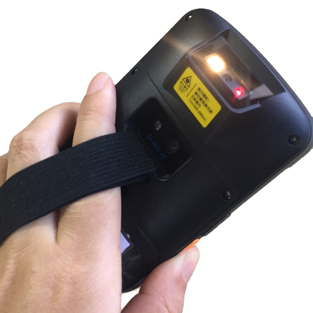 Android Pdas Handheld Barcode Scanner PDA bar Code Scanner Mini Portable Printer Bluetooth and WIFI Mobile Computer