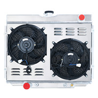 Kits de ventilateurs de radiateur à 3 rangées GTGMOTO pour Ford Mustang Mercury Cougar V8 de 1967 à 1970