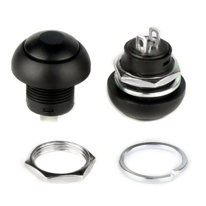 12 mét push button chuyển sanp trong nhựa màu đen 12 mét Power push button chuyển - Product Image 1