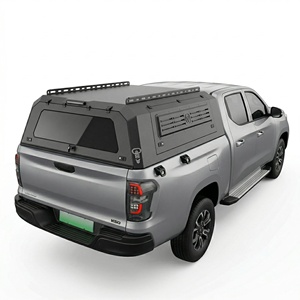 Toyota HILUX 2016-2023ฝาปิดแบบแข็งฝากันน้ำสองชั้นอลูมิเนียมล็อคกีฬากระโจมฝาครอบ tonneau - Product Image 2