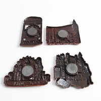 Aimants de réfrigérateur 3D personnalisés en alliage de zinc, souvenirs de Londres, pour cadeaux promotionnels et souvenirs de voyage, vente en gros